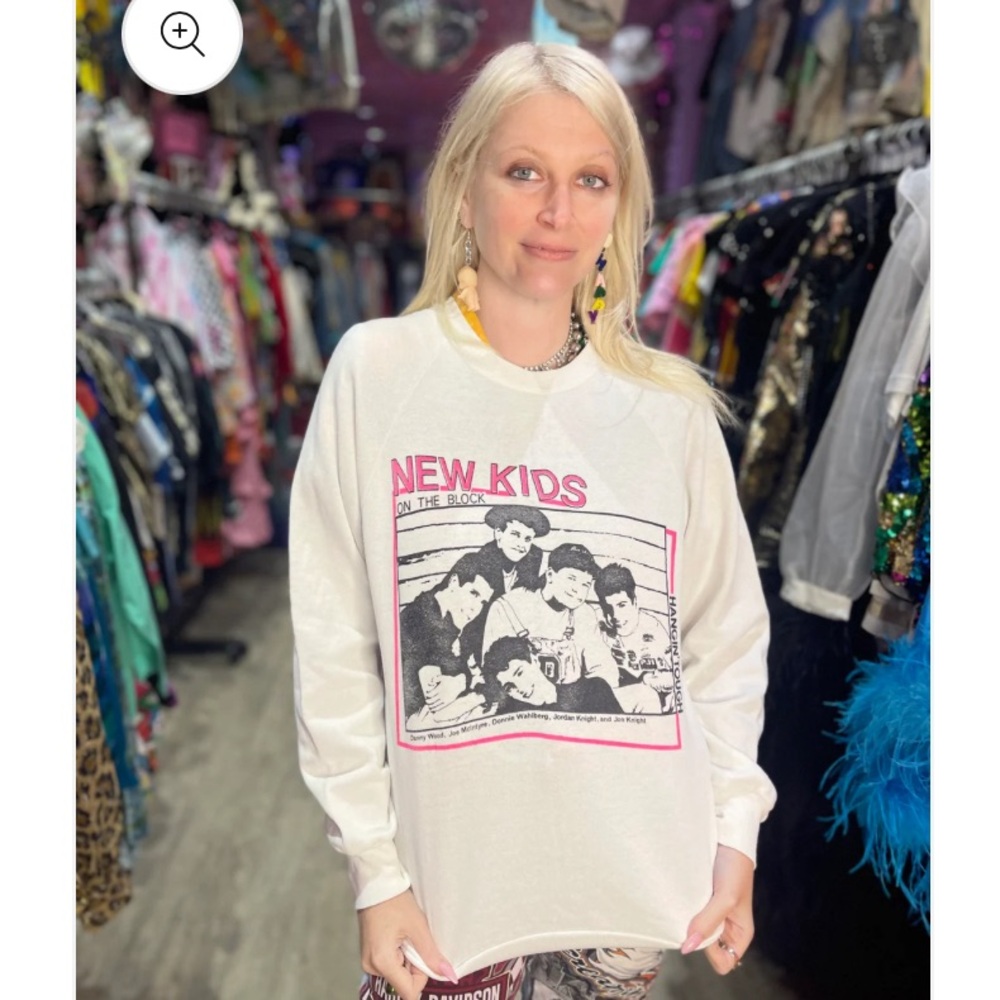 NWOT Spark Pretty Vintage New Kids on the Block Sweatshirt